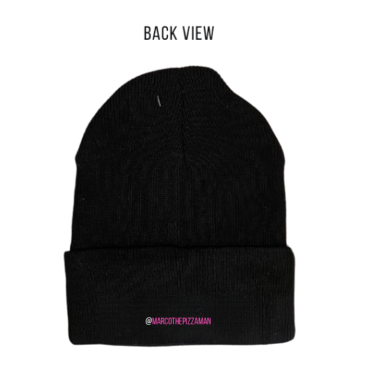 More Pizza Less Drama Beanie